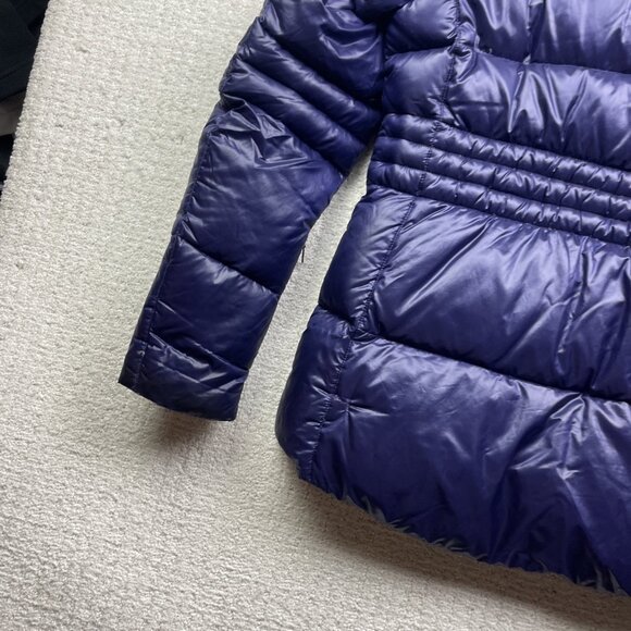 Columbia Down Puffer Quilted Jacket Winter Hooded Omni-Heat Purple Women's XS - Picture 16 of 16